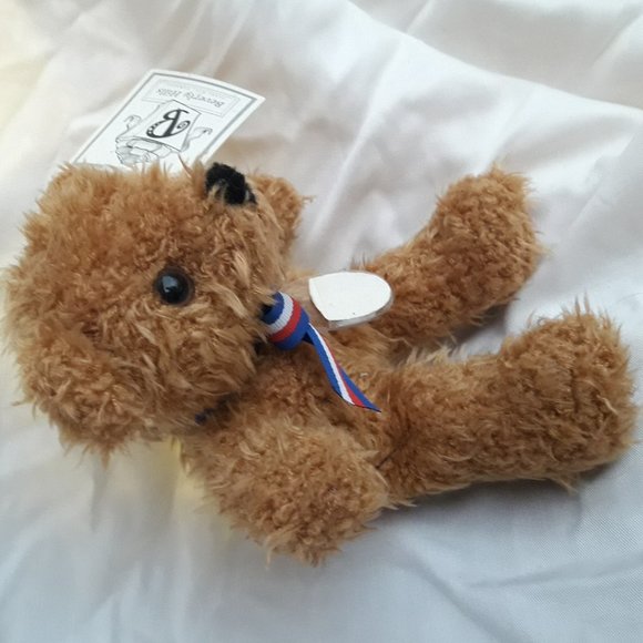 Vintage Terry Bear Beverly Hills Co Original TAG - Picture 6 of 13
